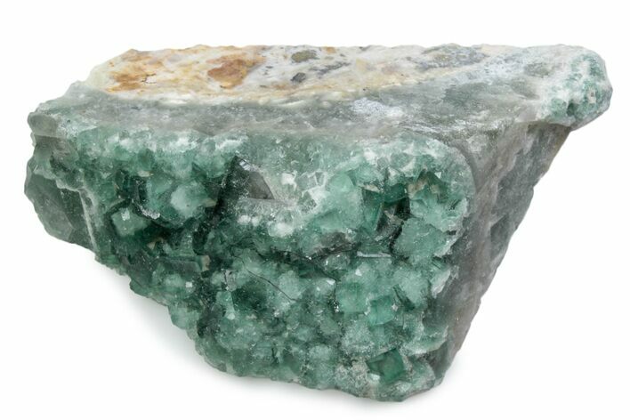Green, Fluorescent, Cubic Fluorite Crystals - Madagascar #363386